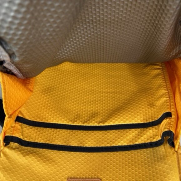 TUMI ALPHA BRAVO Cannon Backpack Black Brown Orange - Picture 8 of 12